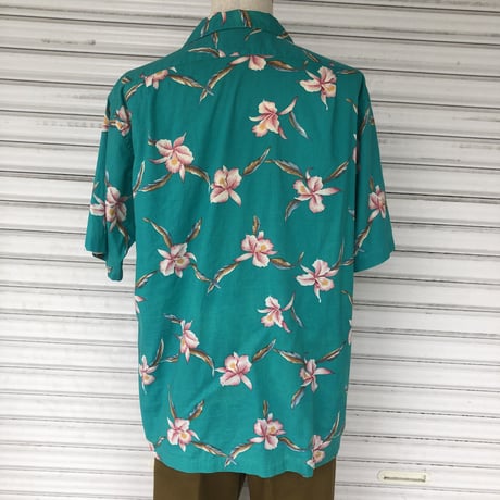 LANDS'END USA製ハワイアンシャツ