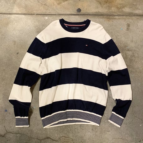 TOMMY HILFIGER薄手コットンニット