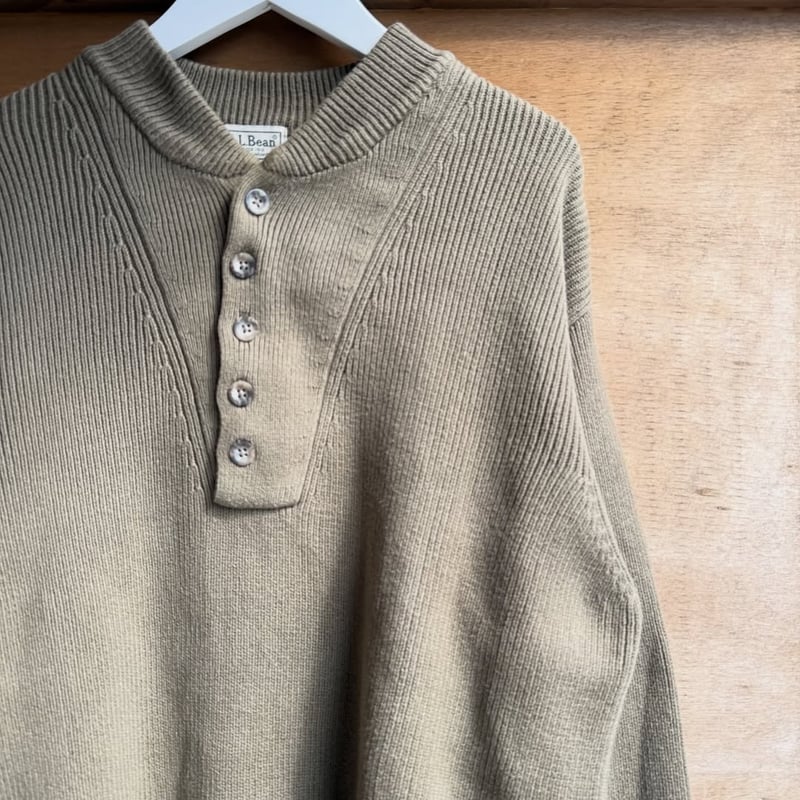 L.L.Bean ヘンリーネックニット | CUSTOM FEVER