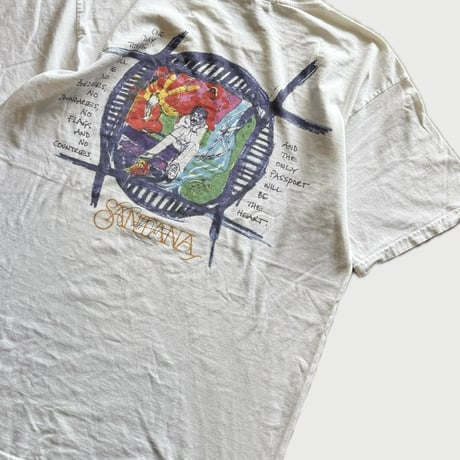 Hard Rock CAFE “Signature Series” SANTANA プリントT