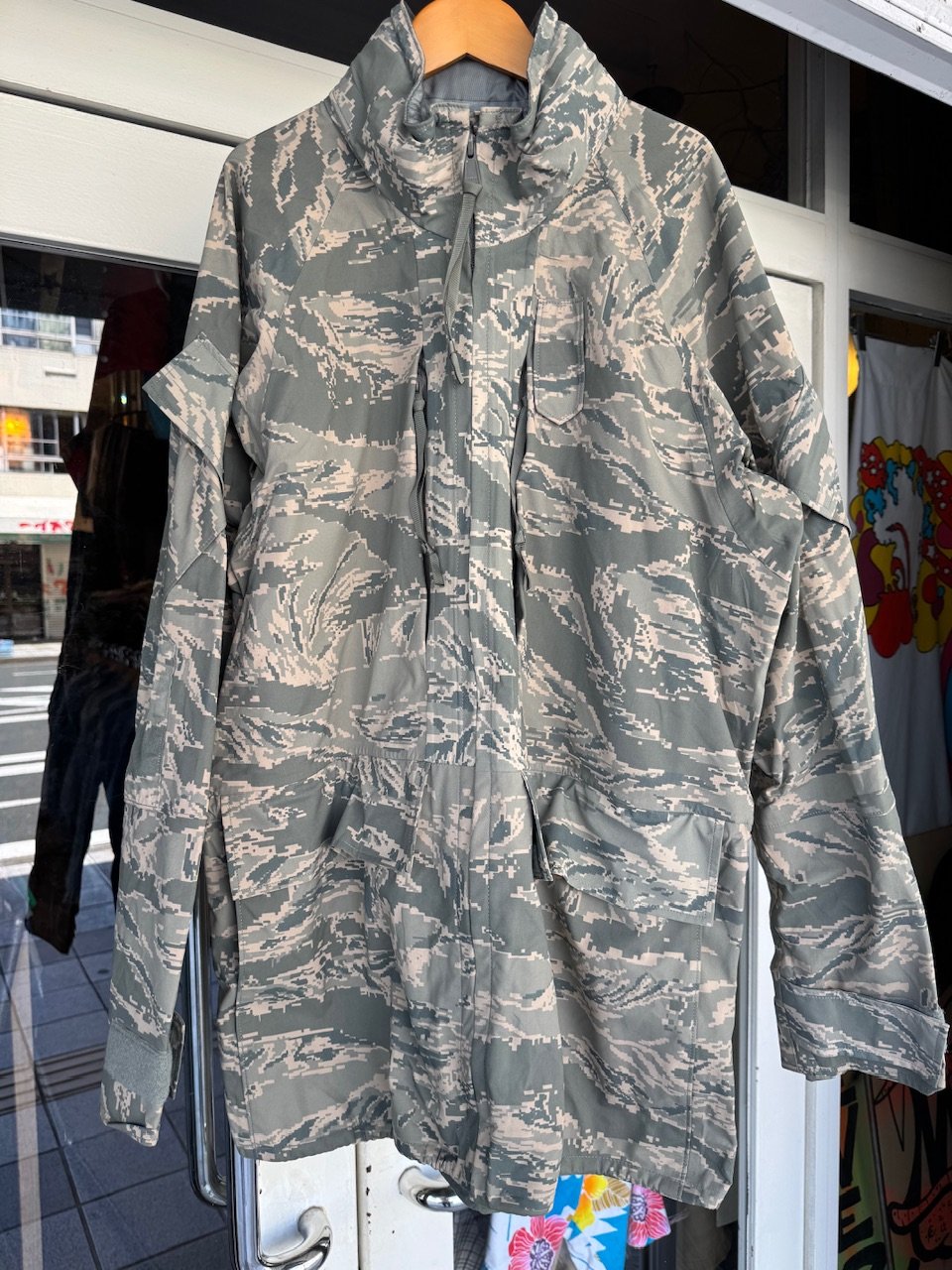 U.S.AIR FORCE APECS ABU デジタル タイガーカモ GORE-TEX パー