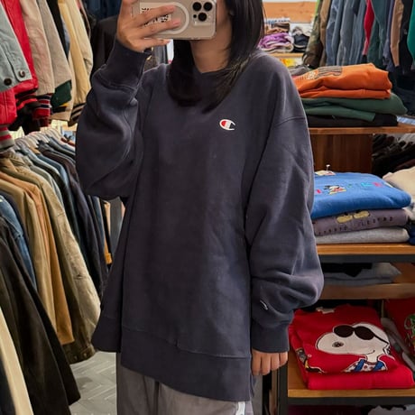 champion reverse weave スウェット