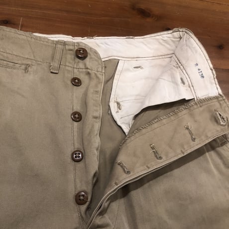 ① Vintage U.S.ARMY M-45 Chino Trousers