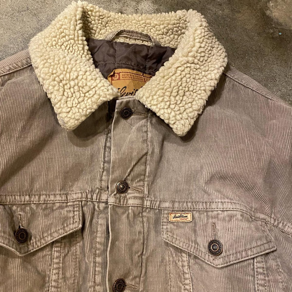 LEVI'Sコーデュロイボアジャケット | CUSTOM FEVER