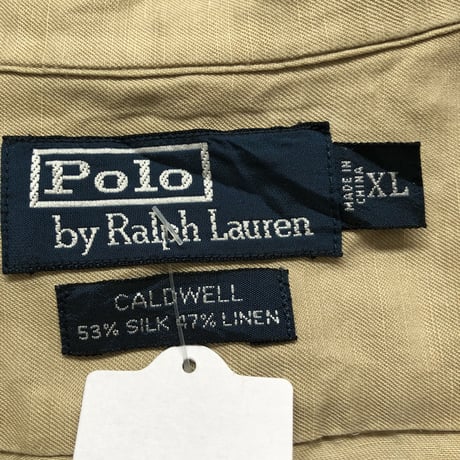 Ralph Lauren 半袖無地シャツ 〝CALDWELL〟XL