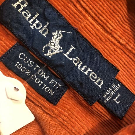 RALPH LAUREN コーデュロイシャツ🍊