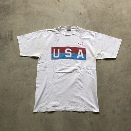 90's レイバン オリンピックTシャツ XL