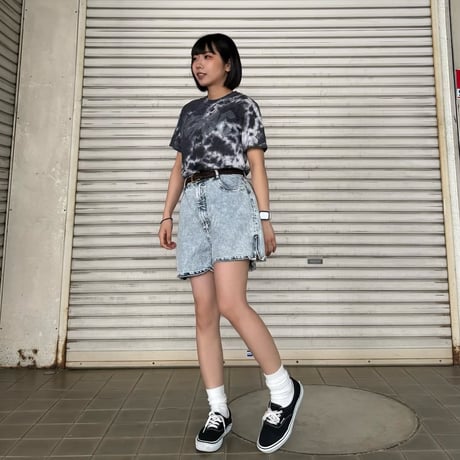 AC/DC メタルロゴ タイダイTシャツ