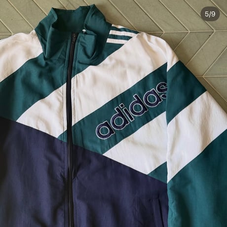 90~00s adidas ジップアップジャケット
