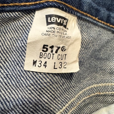 USA製Levi's 517 W34×L32