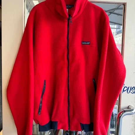 80's USA製PATAGONIA フルジップフリースジャケット L