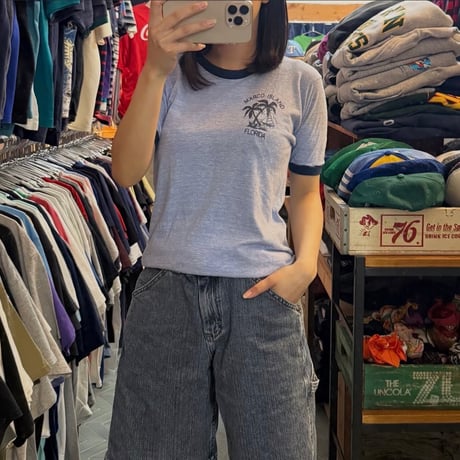 vintage USA製 リンガーTシャツ