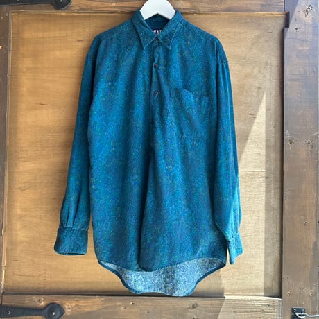 90s GAP ペイズリー柄シャツ
