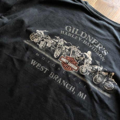 HARLEY DAVIDSON プリントT