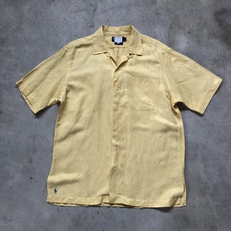 Ralph Lauren 半袖無地シャツ 〝CALDWELL〟M