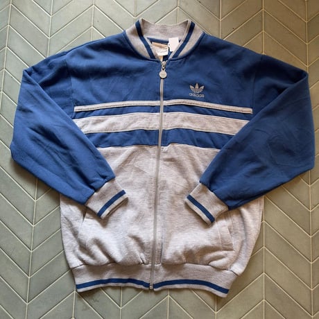 90s adidas フルジップスウェット