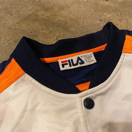 FILAポリエステルスナップシャツ