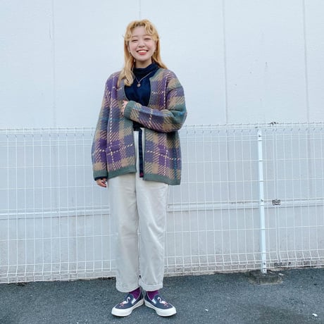 フルジップハンドニットジャケット