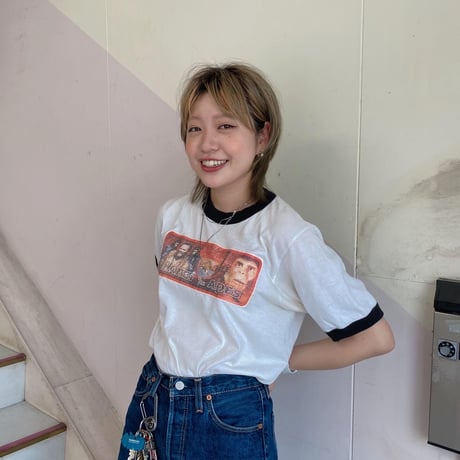 USA製“猿の惑星”リンガーTシャツ