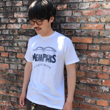 80's MEMPHIS プリントTシャツ L