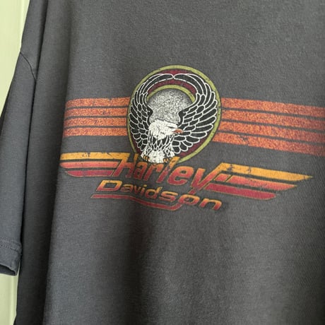 USA製HARLEY DAVIDSON 両面プリントTシャツL