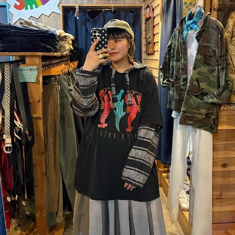 USA製 FRUIT OF THE LOOM ワニ・ザリガニTシャツ