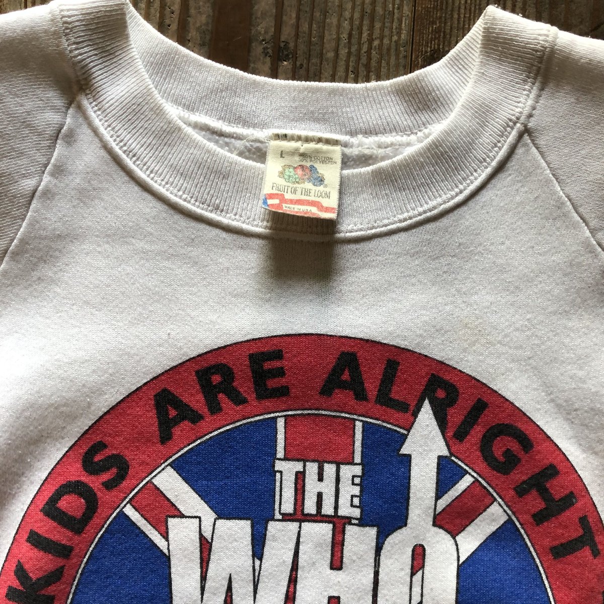 THE WHO 1989TOUR スウェット | CUSTOM FEVER