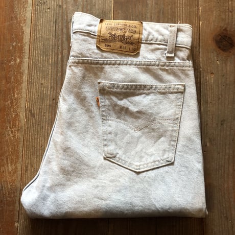 Levi's 505 ice wash