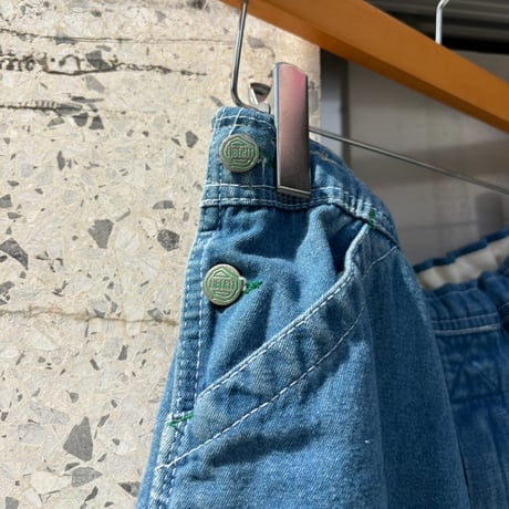 LIBERTY リメイクデニムパンツ