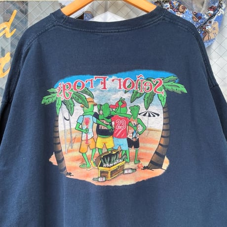SENOR FROG'S 両面プリントTシャツ