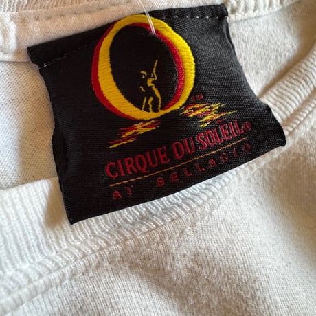 90's USA製 CIRQUE DU SOLEIL プリントT  L