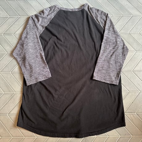 NIRVANA ラグラン七部Tシャツ