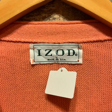 USA製 IZOD アクリルカーディガン