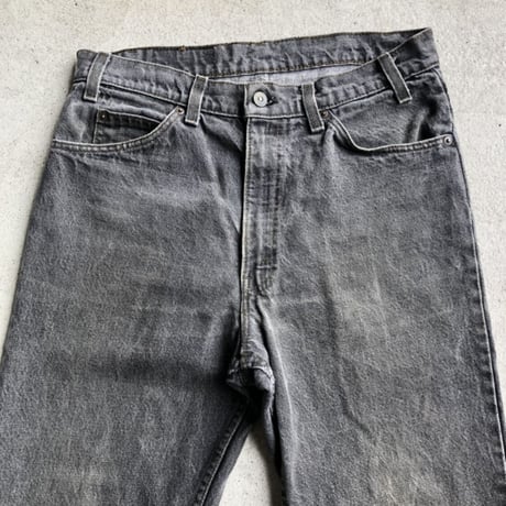 USA製 Levi's509 W34×L32 先染めブラック