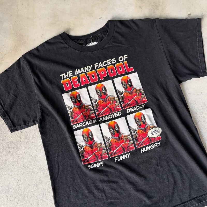 デッドプール 表情Tシャツ | CUSTOM FEVER