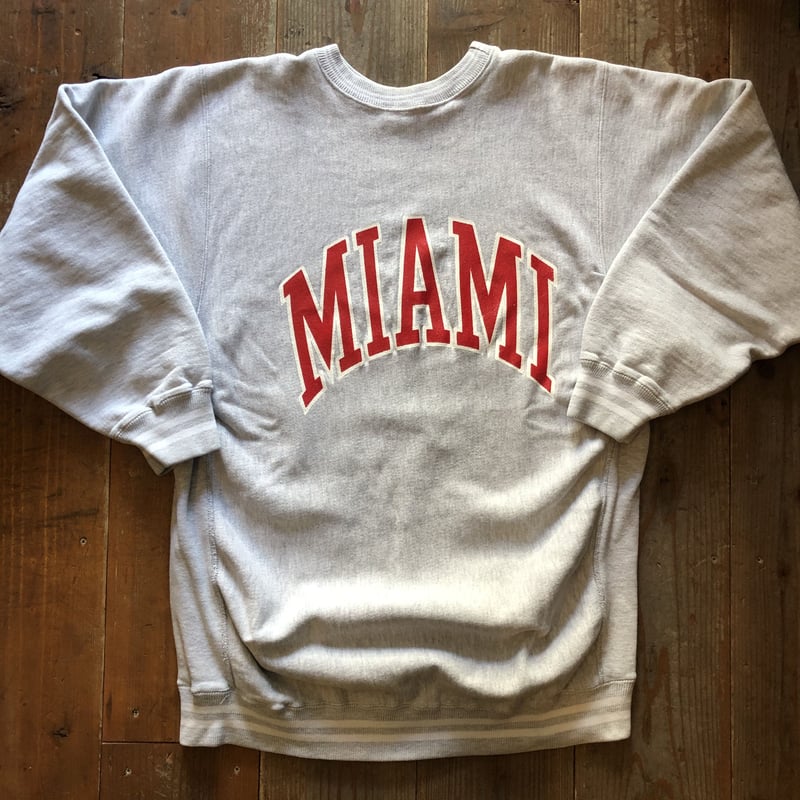 90'sUSA製同系色リブラインチャンピオンリバースウィーブ | CUSTOM FEVER