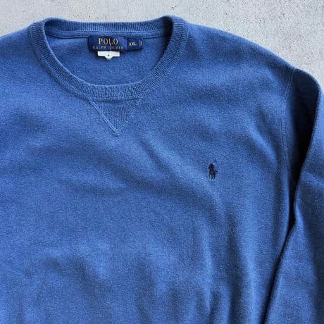 POLO コットンニット