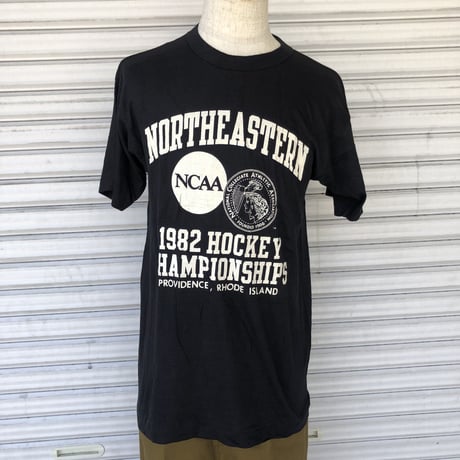 Champion 5段プリントT 1982 HOCKEY CHAMPIONSIPS