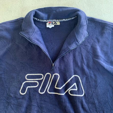 FILAハーフジップフリース