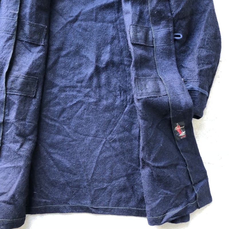   ネイビー ダッフルコートXL⭐︎古着 50-60's ビンテージ Leidse Zeeduffel ダッフルコート | CUSTOM
