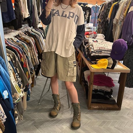 サイドポケットハーフパンツ