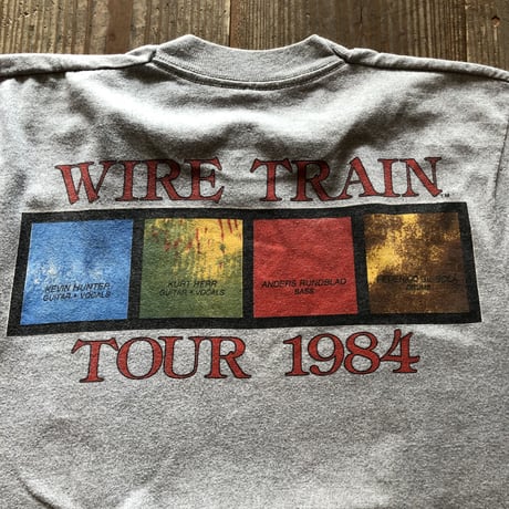 WIRE TRAIN TOUR1984