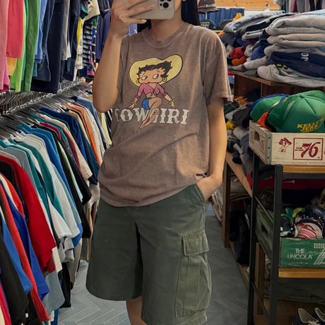 Betty Boop プリントTシャツ