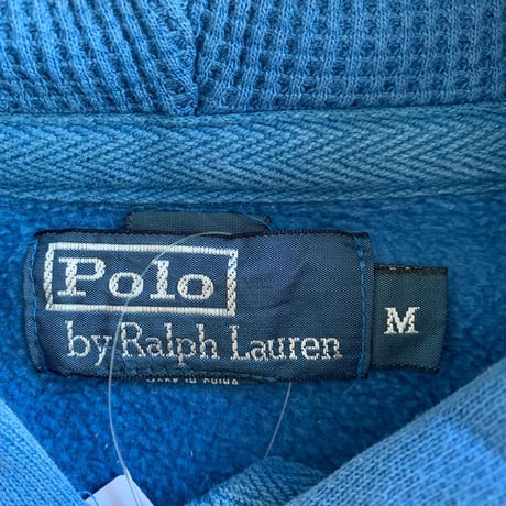 POLOフルジップワンポイントパーカー