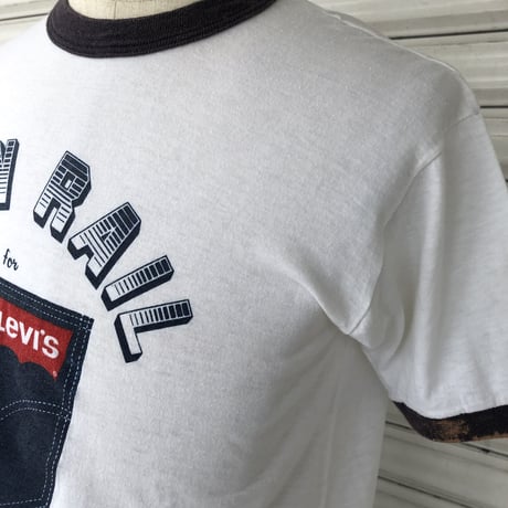 80's Levi's リンガーネックTシャツ