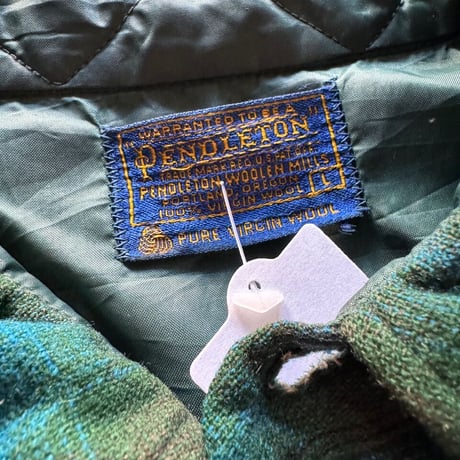 USA製 70's PENDLETON ウールチェックシャツ