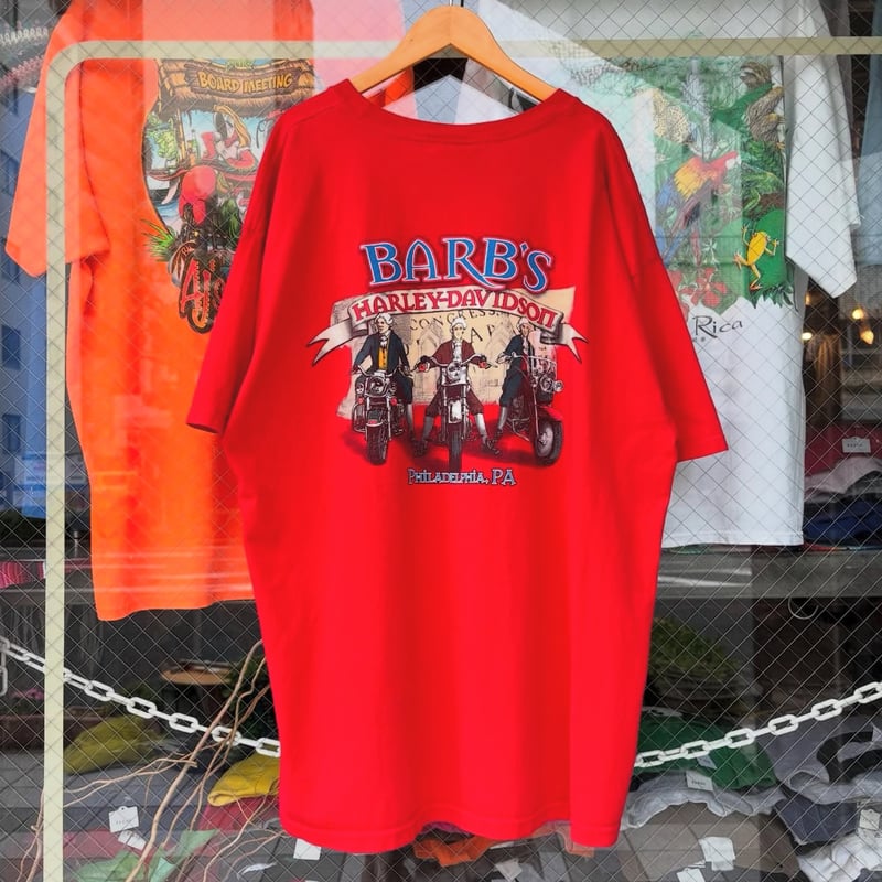 HARLEY-DAVIDSON 両面プリントTシャツ | CUSTOM FEVER