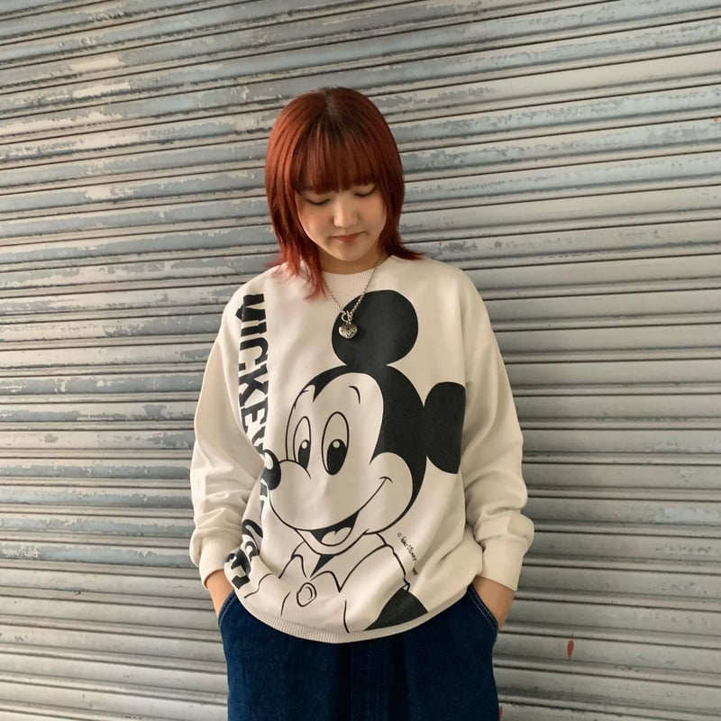 mickey両面プリントスウェット | CUSTOM FEVER