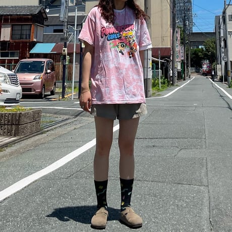 パワーパフガールズ タイダイTシャツ