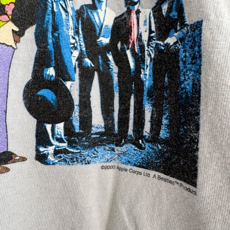 00's THE BEATLES プリントT XL